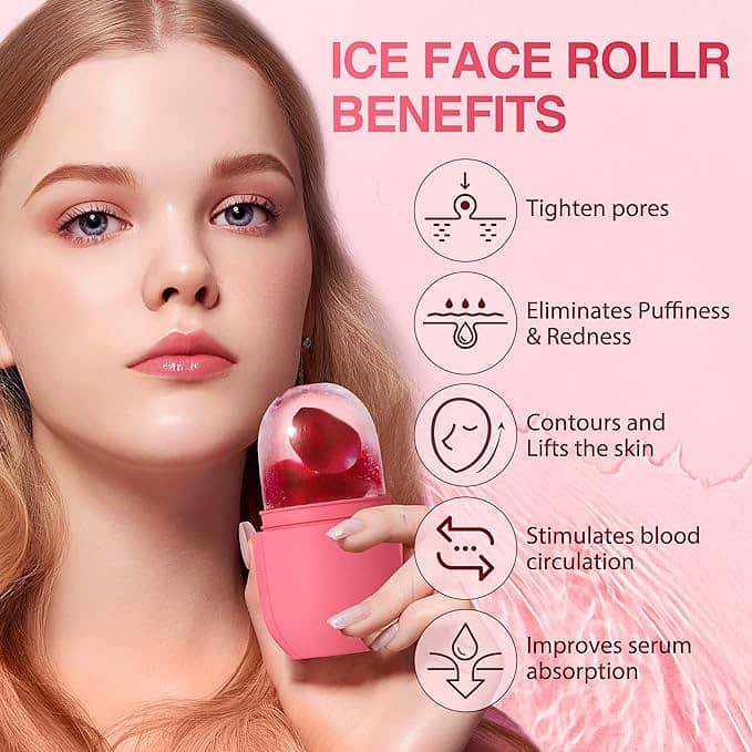 Silicone Ice Roller for Face Enhances Skin Glow and Facial Beauty 18