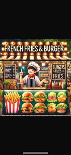 FRIES AND BURGER COOK REQUIRED FOR STALL