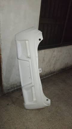 alto 660 white back bumper new condition