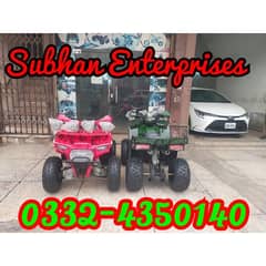 150cc Box Pack Audi Style Atv Quad Bikes Delivery In All Pakistan