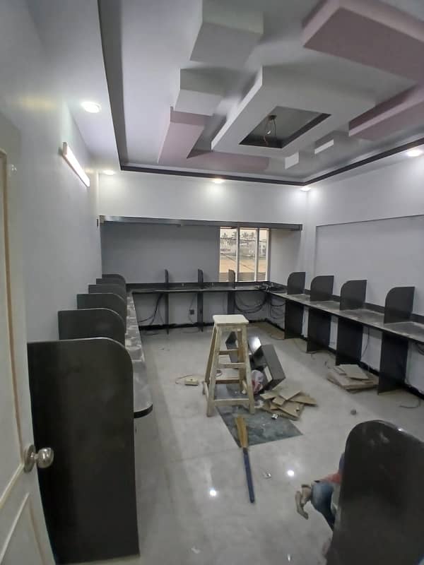 FURNISHED OFFICE AVAILABLE FOR RENT MAIN UNIVERSITY ROAD GOOD LOCATION 2