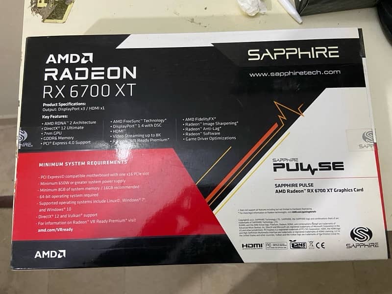 AMD Radeon RX 6700 XT PULSE 1