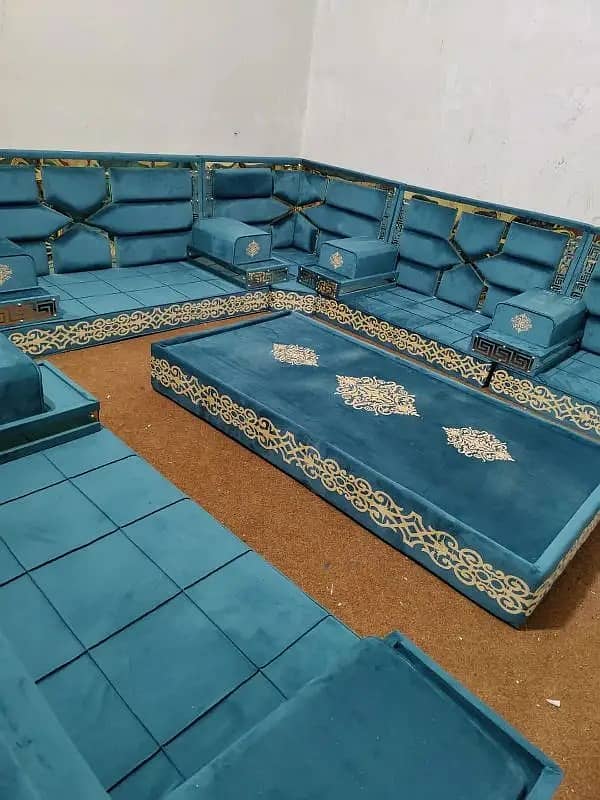 Arabic Majlis Sofa /Arbi Majlis | Saudi Majlis | Hujra Bethak | Sofa 7