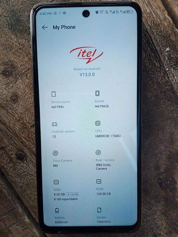 itel p55 plus for contact 03030925304 3