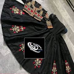 Embroidery Bunch Maxi With Emb Separate Koti 2Pcs