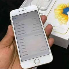 iPhone 6s 128 GB memory PTA approved 03192144599