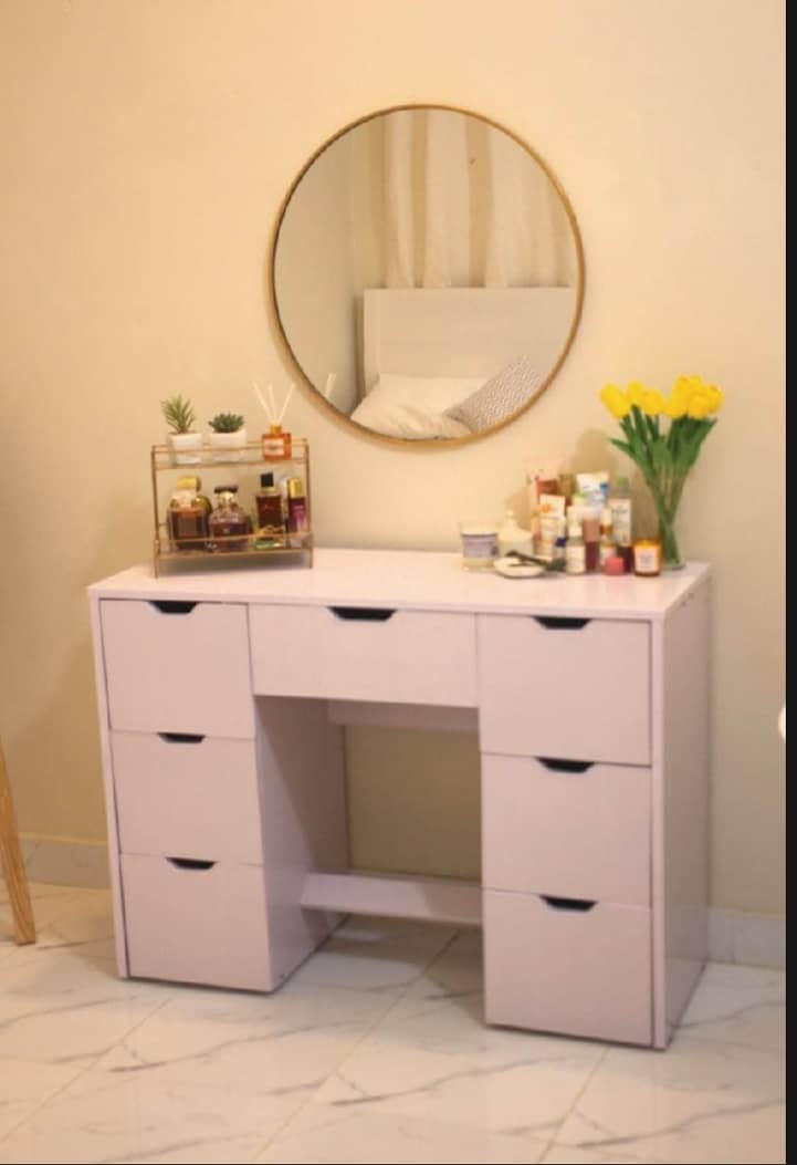 Table -  Showcase - Dressing Table - Wooden Dressing Table 0