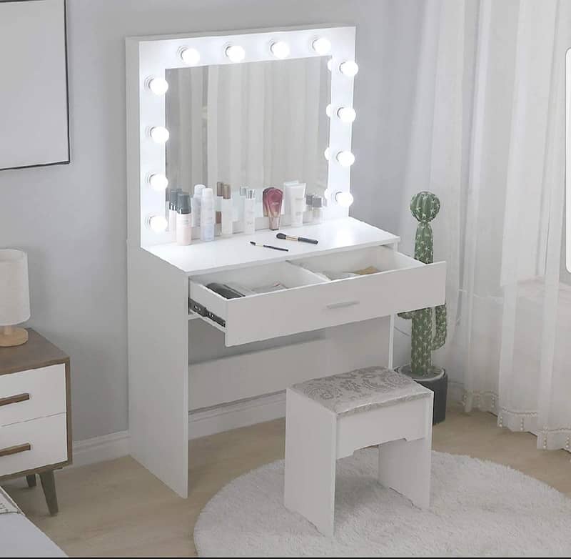 Table -  Showcase - Dressing Table - Wooden Dressing Table 6