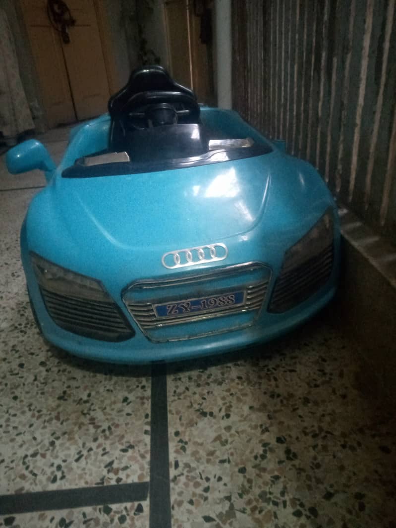 hi frnd for sale baby electric car jst battry dalne hai. baqi all ok h 0