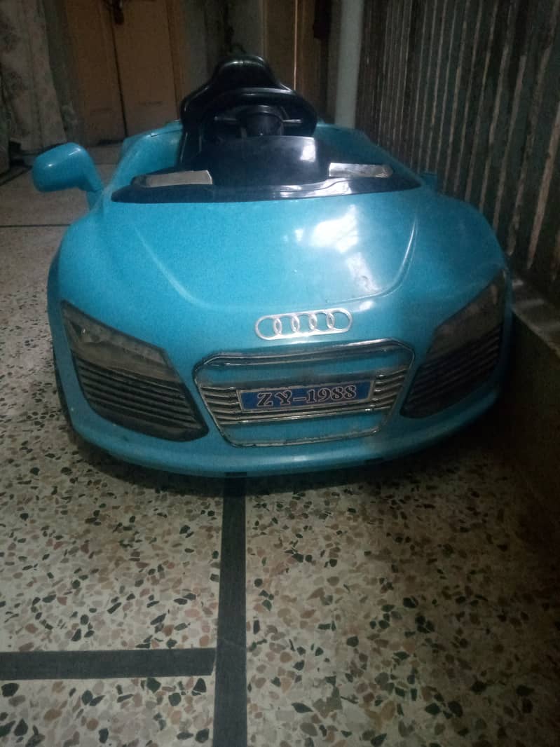 hi frnd for sale baby electric car jst battry dalne hai. baqi all ok h 5