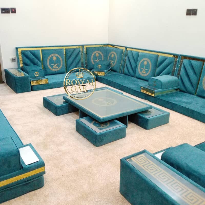 Arabic Majlis Sofa /Arbi Majlis / Saudi Majlis / Hujra Bethak / Sofa 8