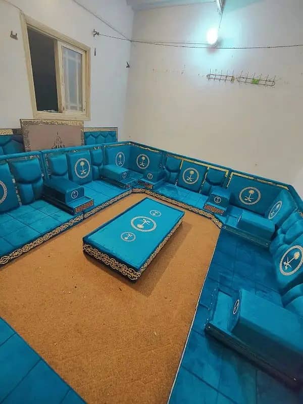 Arabic Majlis Sofa /Arbi Majlis / Saudi Majlis / Hujra Bethak / Sofa 11