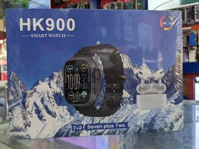 hk900 smart watch 7 in 1 straps 0