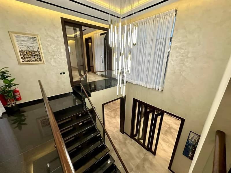 One Kanal Beautiful Modern Bungalow Available For Sale Near carrfor In DHA Phase 7 Lahore 44