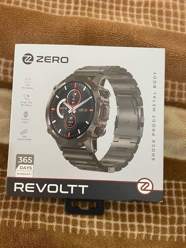 Zero Lifestyle Revolt Smart Watch 0