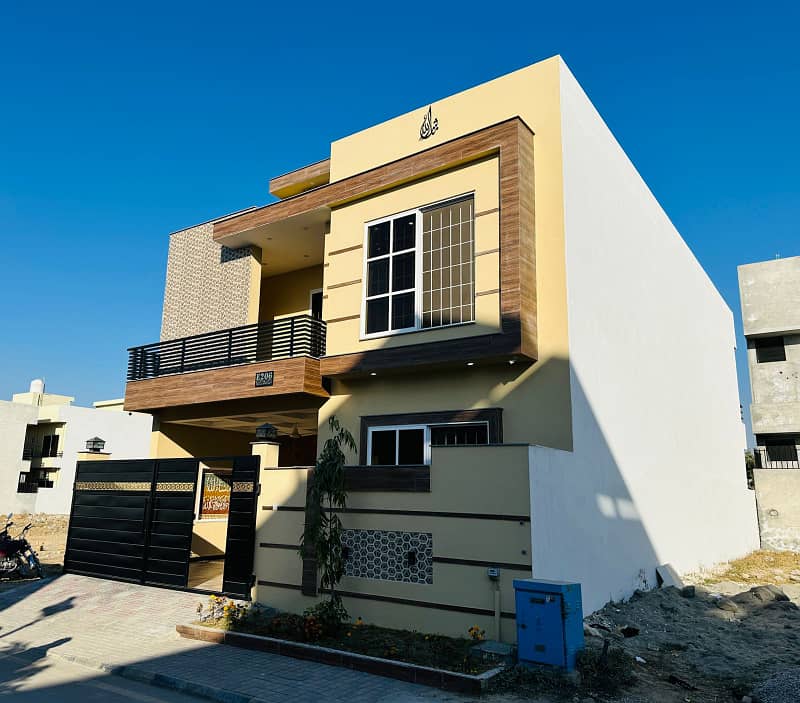 7 Marla Beautiful Design Double Storey House Available For Sale Kohistan Enclave 2