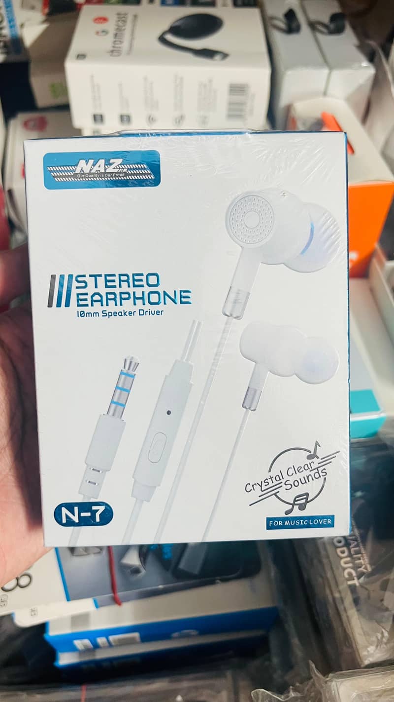 Crystal clear sound STERO EARPHONES 0