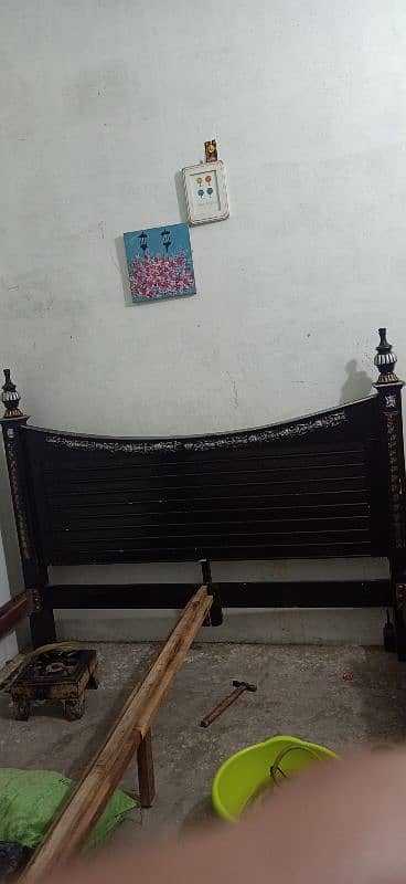 wooden bed hai king size dubble bed 0326-2128722 3