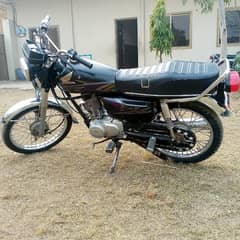 Honda CG 125 in 100% lush condition is for sale.