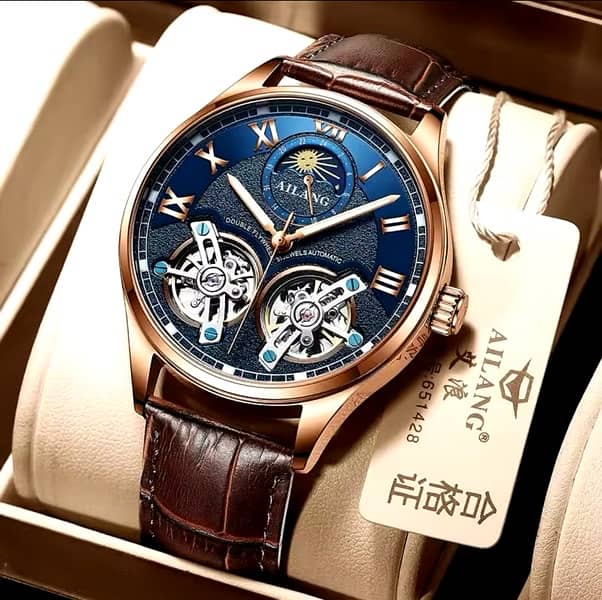 AILANG AUTOMATIC WATCH DOUBLE TOURBILLON MOVEMENT 0