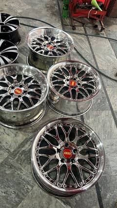 BBS SVE vaccum chrome RIMS