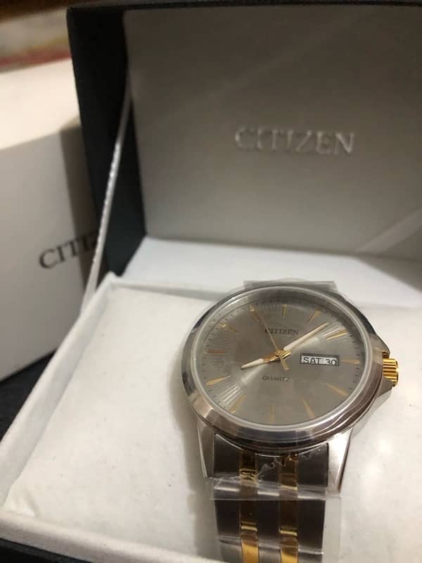 citizen quartz new watch 1