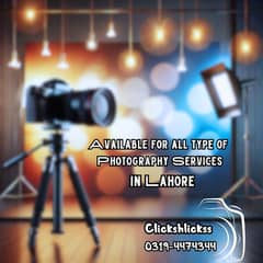 Photographer and Videographer for Photography Videography Services