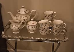 beautiful tea set for urgent sale available