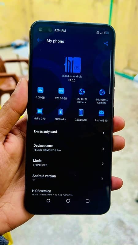 Tecno Camon 16 Pro 1