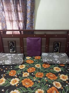 DOUBLE BED WITHOUT MATTRESS