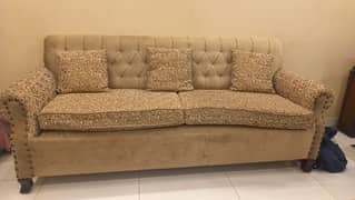 seven sitter sofa in excellent condition is for sale