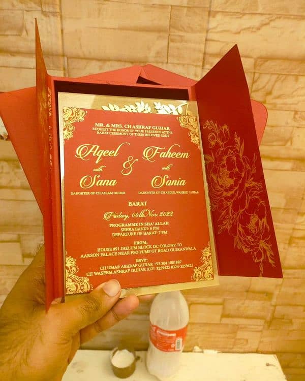 Wedding Cards Maker Lahore 8