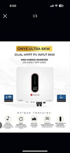 solarMax Ultra 6kw Pv9000 IP65 WiFi