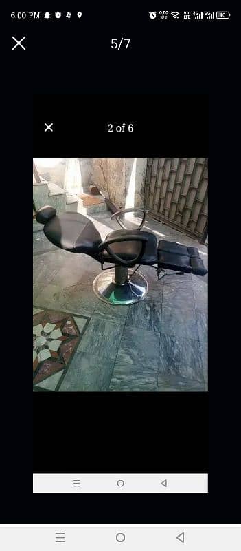 saloon. salon. barber sofa. chair 1