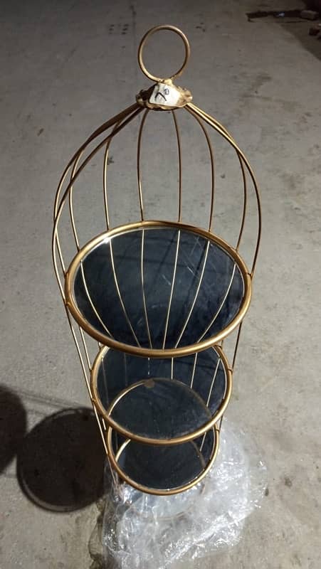 birdcage corner shelf 4 layered 2