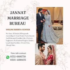 Marriage Bureau Services / Abroad Proposals / Online Rishta service