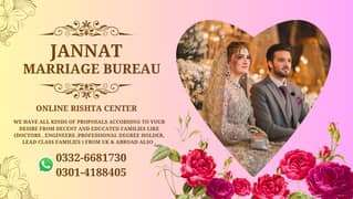 Marriage Bureau Services / Abroad Proposals / Online Rishta service