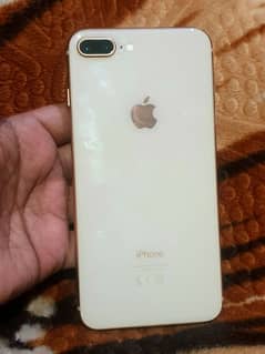 Iphone 8plus 256gb PTA Approved golden colour 80 health