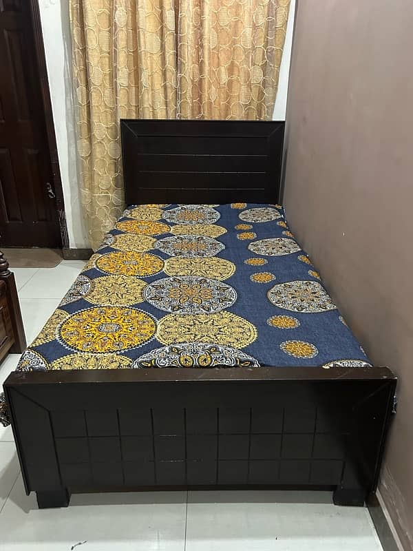 single bed with mattress for sale 2