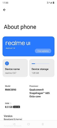 realme c67