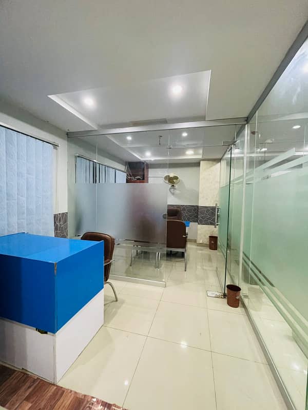 Furnished office space available for rent in bahia Town phase 4 civic center 3