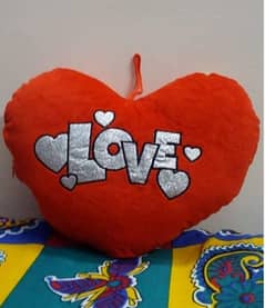 Love heart shaped cushion