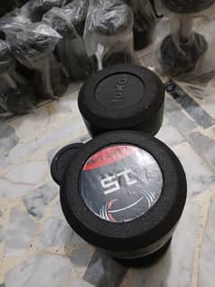 Great quality premium quality rubber dumbells at 315 per KG