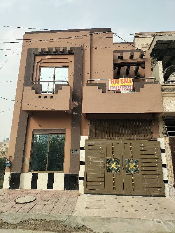 Johar Town Facing park 3.5 Marla like New Triple Story House 0