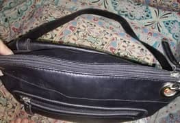 leather bags one bag crossbody bag and one bag shoulder bag