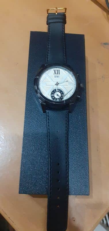 Leather Watch Imported Discount Available 3