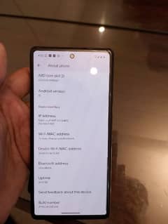 Google Pixel 6 8/128 Gb  PTA Approved Dual Sim