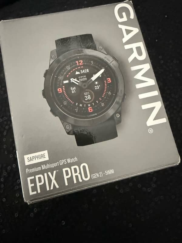 Garmin Epix Pro | Solar Sapphire Edition | 51mm 3