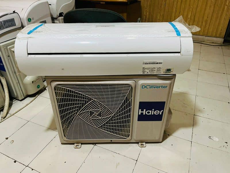 Haier DC inverter heat and cooling good 1 ton 1