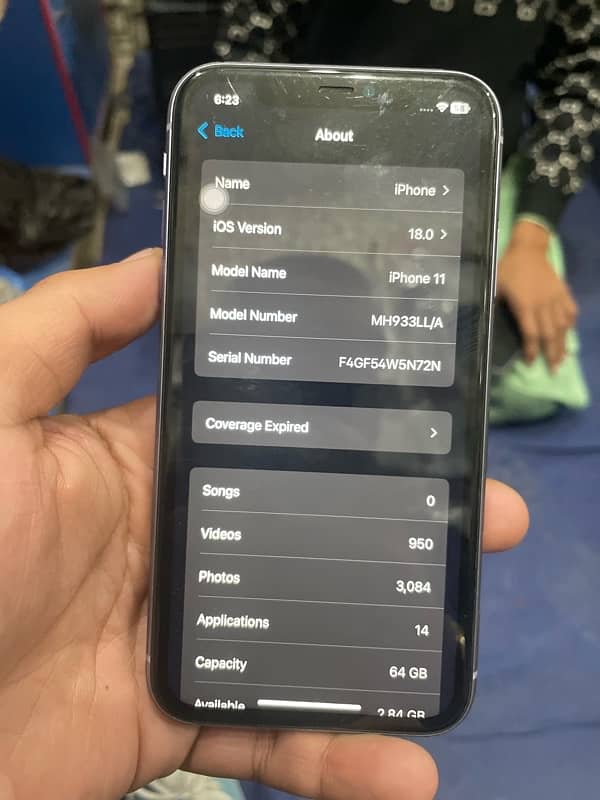 iPhone 11 job 64Gb 5